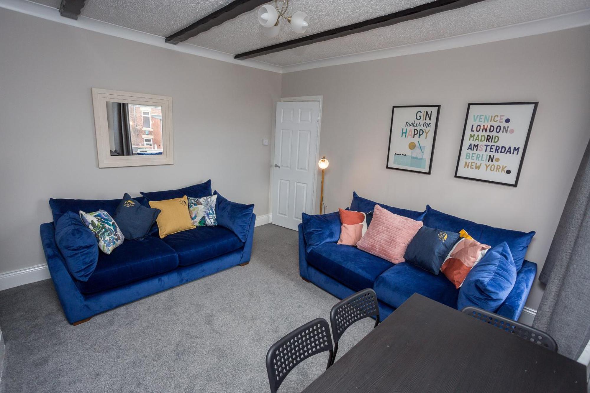 Вілла The Avenue-3 Bed Sleeps 6 Great For Contractors Ґейтсгед Екстер'єр фото