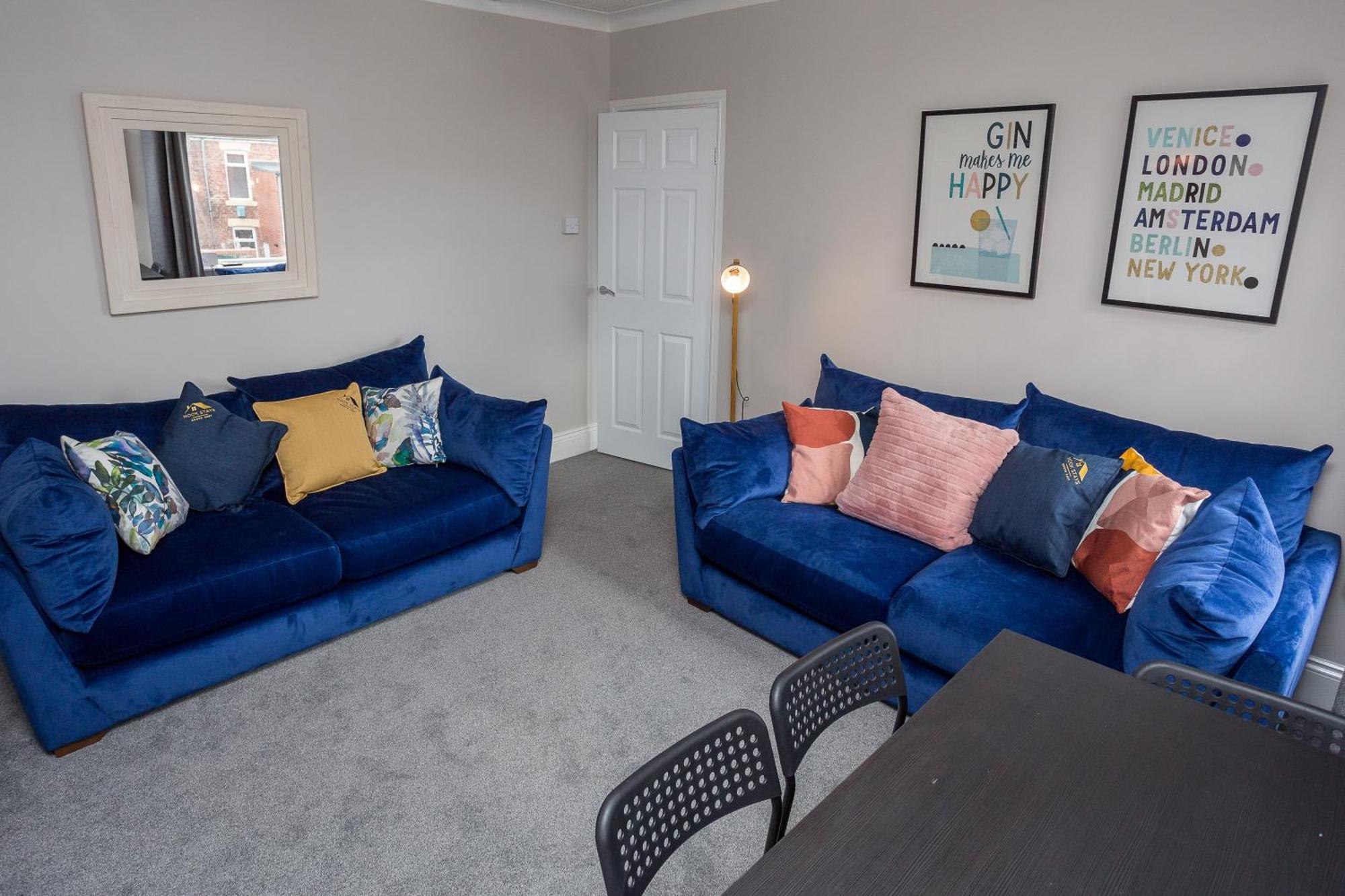 Вілла The Avenue-3 Bed Sleeps 6 Great For Contractors Ґейтсгед Екстер'єр фото